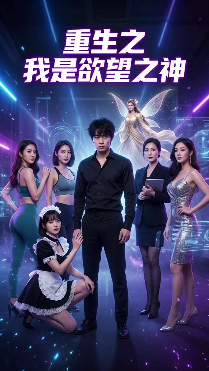 AI色情短剧《重生之我是欲望之神》