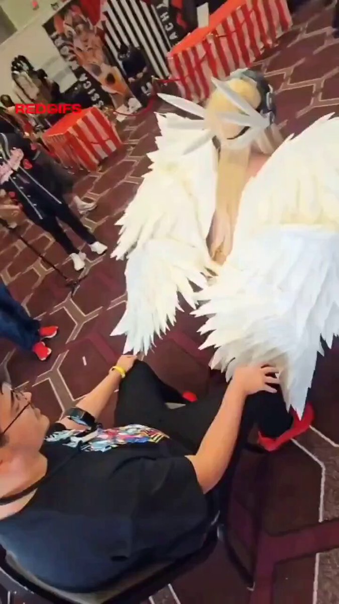 漫展烧姬cosplay 最美天使瘦、漫展现场被掰开凌辱